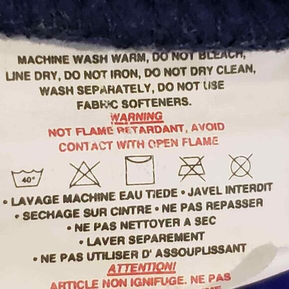Patagonia Synchilla Marsupial Fleece Jacket Blue Purple Vintage Men’s Size Small - Picture 10 of 12